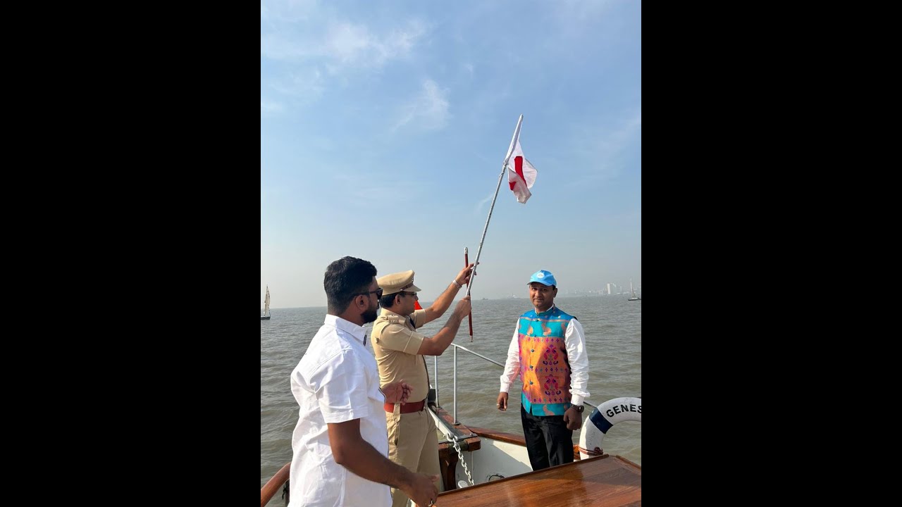 Republic Day - Sea Parade Inauguration  with Dr. Pravin Munde (IPS) DCP - Mumbai