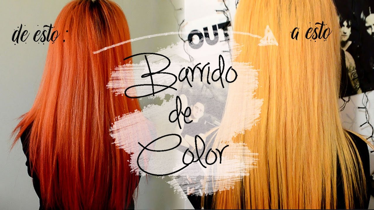 Quita tu color fantasía sin decolorar |Barrido de color| para tintes fantasía & no fantasía.