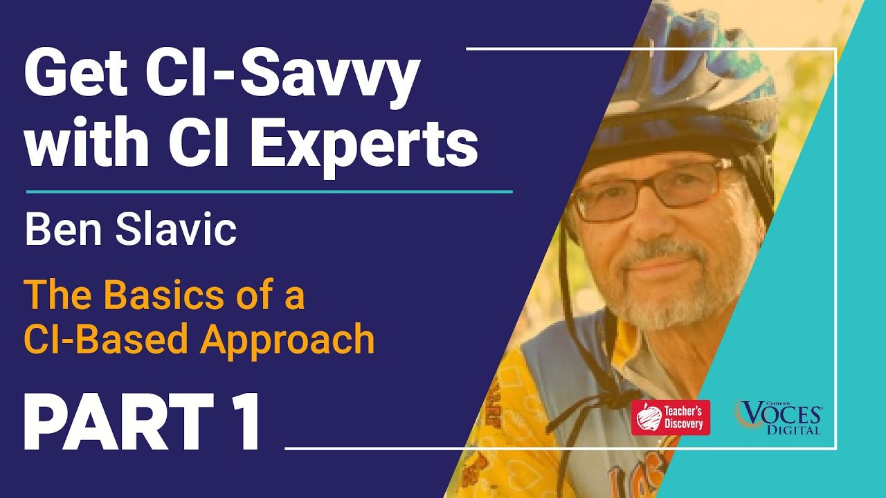 Ben Slavic | The Basics of a CI-Based Approach 1