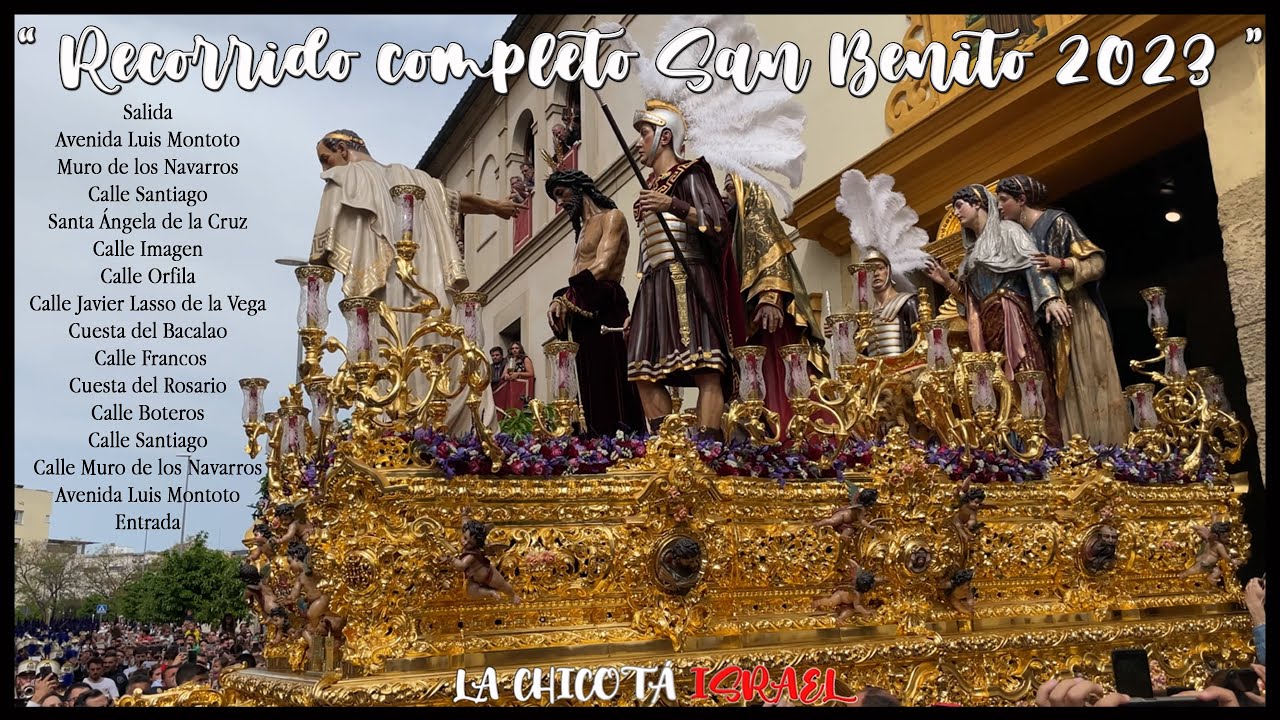 Recorrido completo misterio San Benito 2023 | Hermandad San Benito