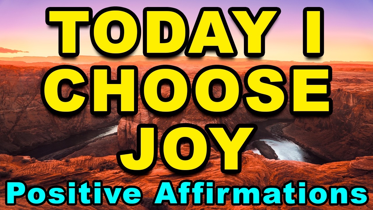 Let Today Be Good | Morning Affirmations for Happiness, Gratitude & Positive Thinking | Abundance