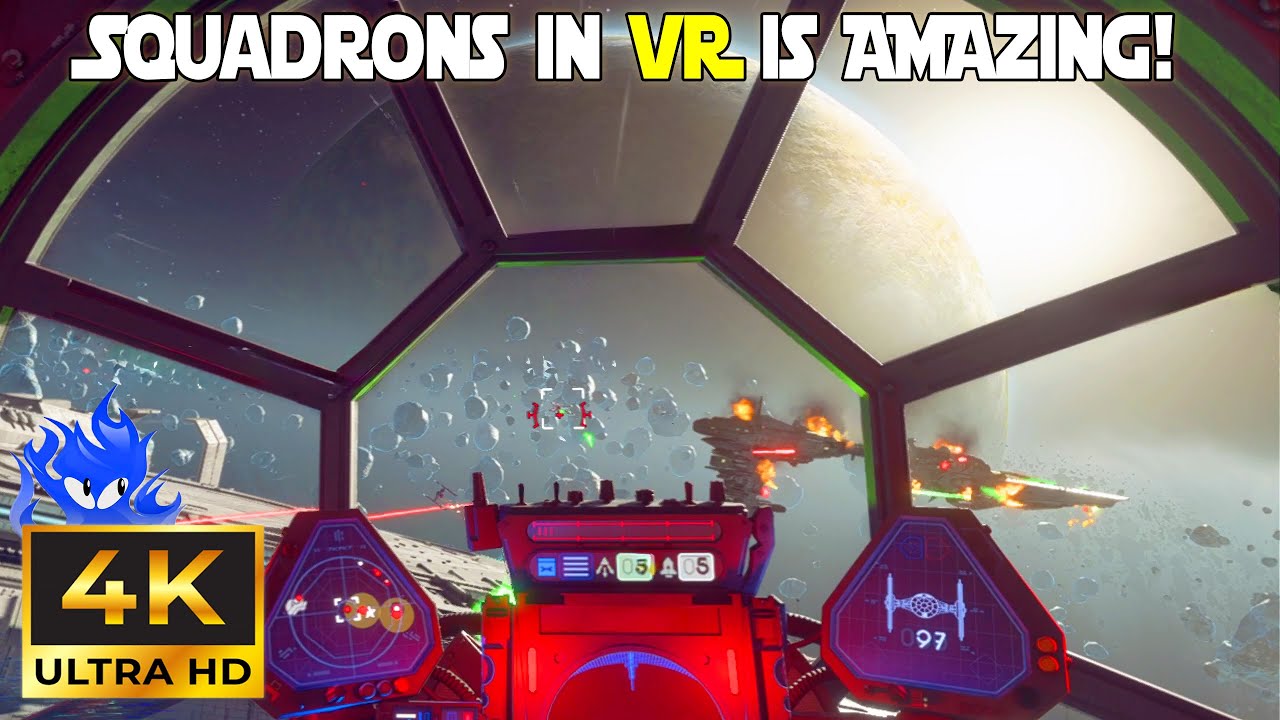 Squadrons in VR is AMAZING! | Fleet Battles | Star Wars Squadrons in 2025 [PC 4K]