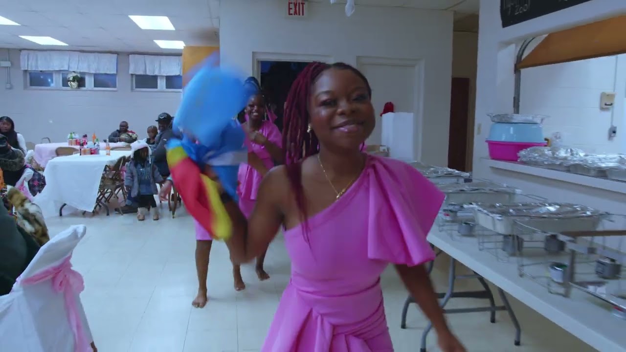 Alvere Ebulela bridal shower ( official video 4K ) Congolese party
