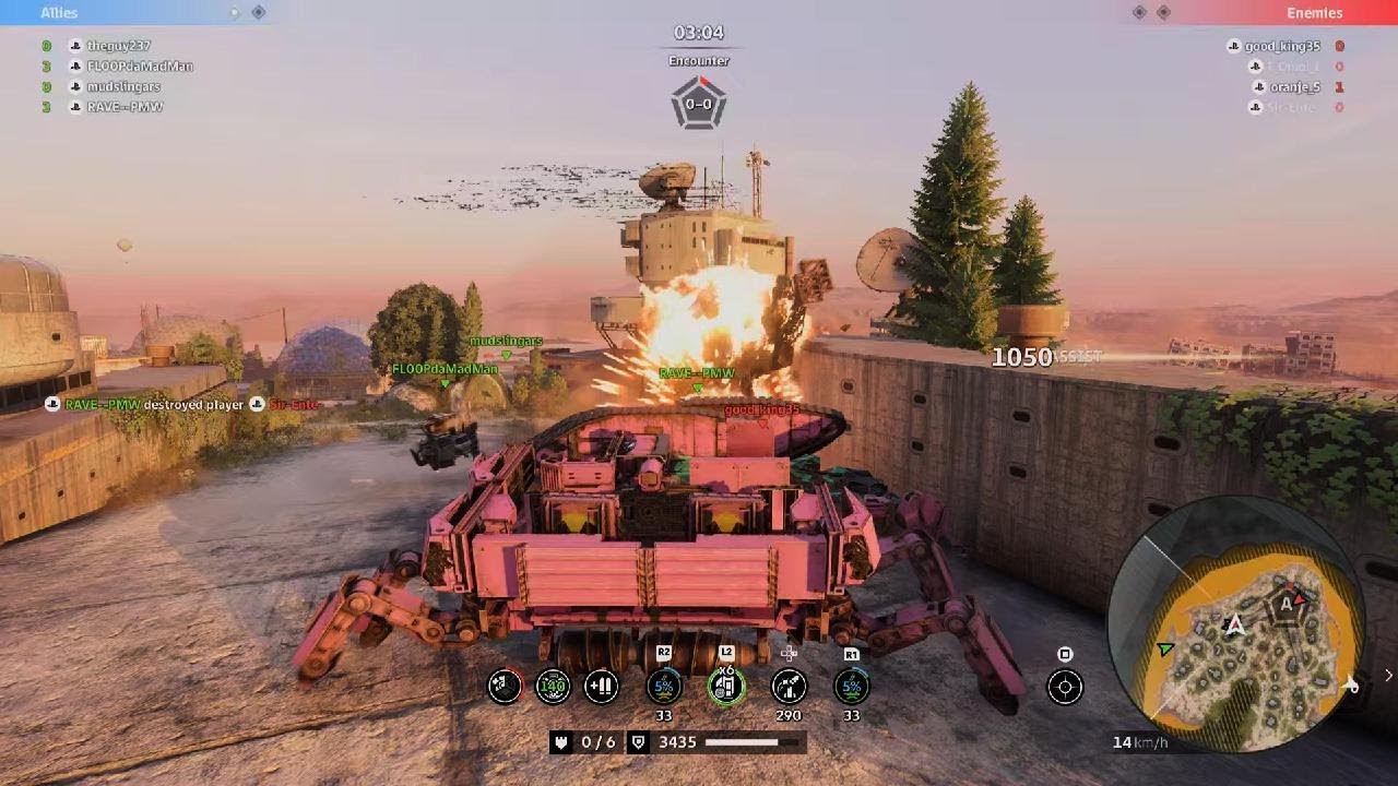 MPYR clan wars | Crossout ps5 #42