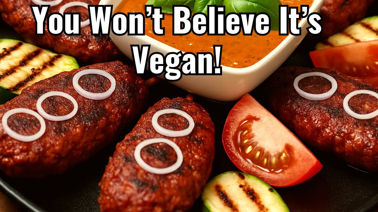 These Vegan Kofta Skewers Will Blow Your Mind | Summer BBQ Favorite