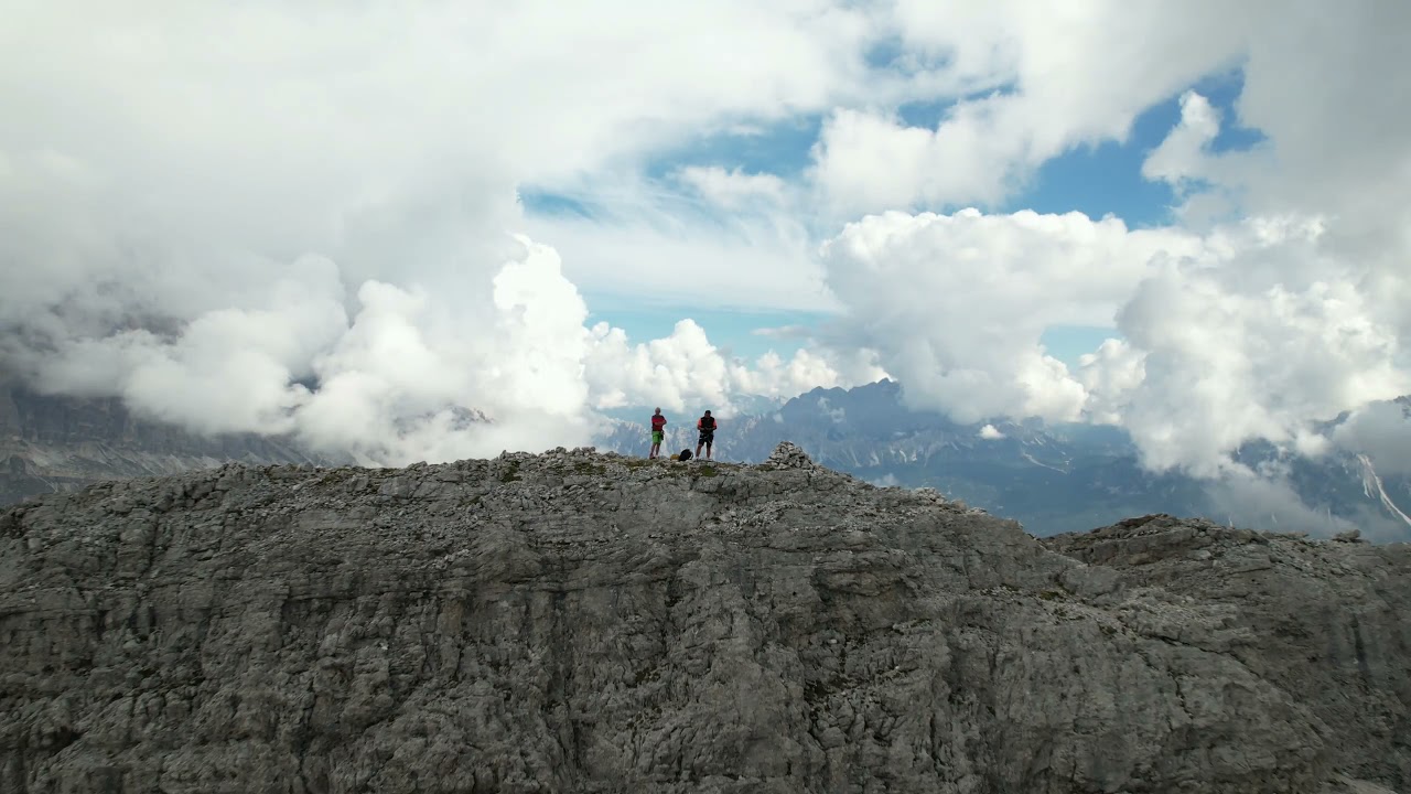 FERRATA e CIMA RA GUSELA anello dal Passo Giau