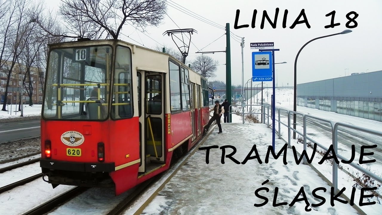 Tramwaje Śląskie linia 18: Bobrek Osiedle Pod Brzozami - Ruda Południowa
