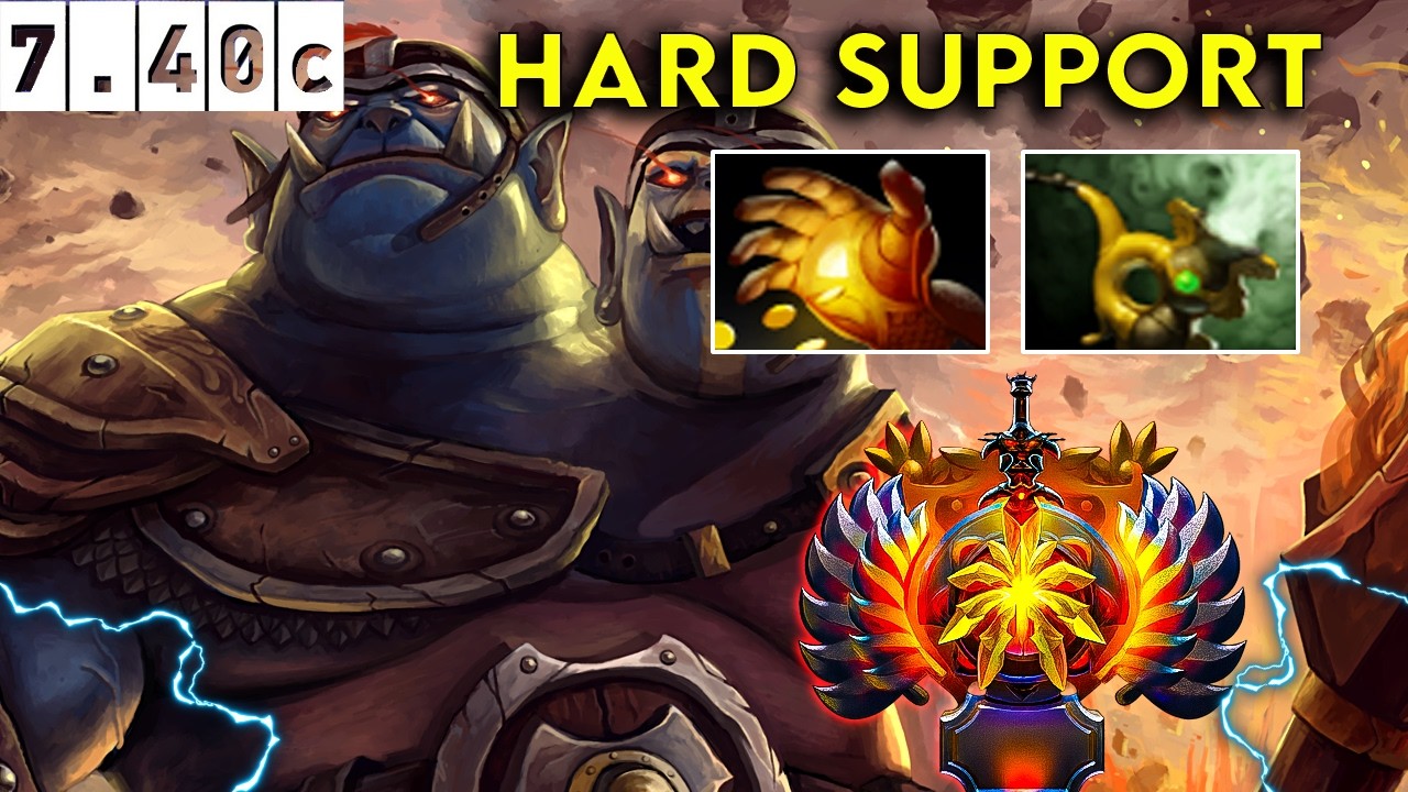 Ogre Magi 🔥 Immortal Hard Support - Dota 2 Patch 7.40c Pro Pub Full Gameplay