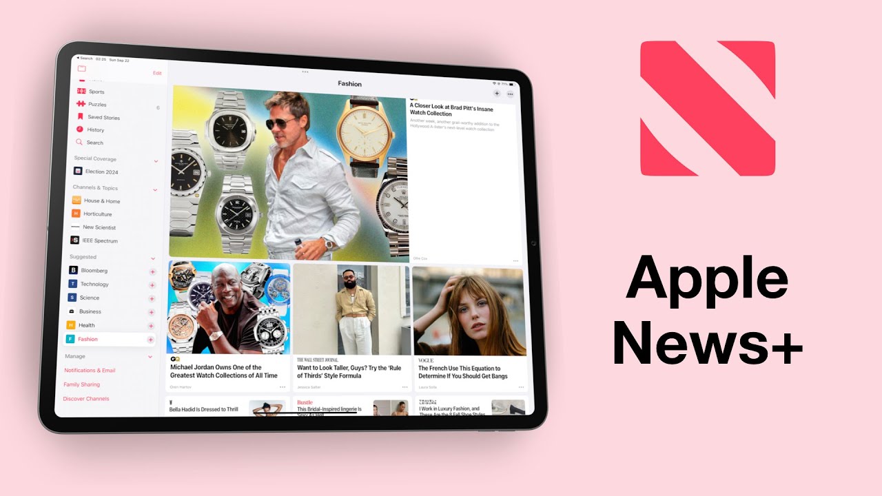 Apple News+ в iPadOS 18: стоит ли оно того? | Краткий обзор