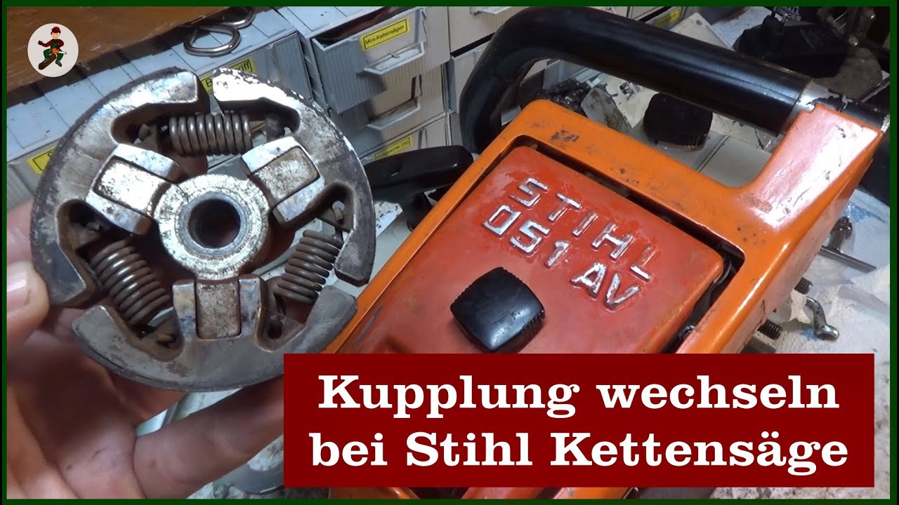 Kupplung wechseln bei alter Stihl Kettensäge