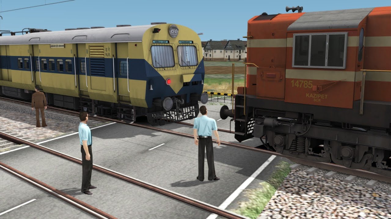WDG 3A Rescue a Failed Local Train and Delivered to the Destination on right time