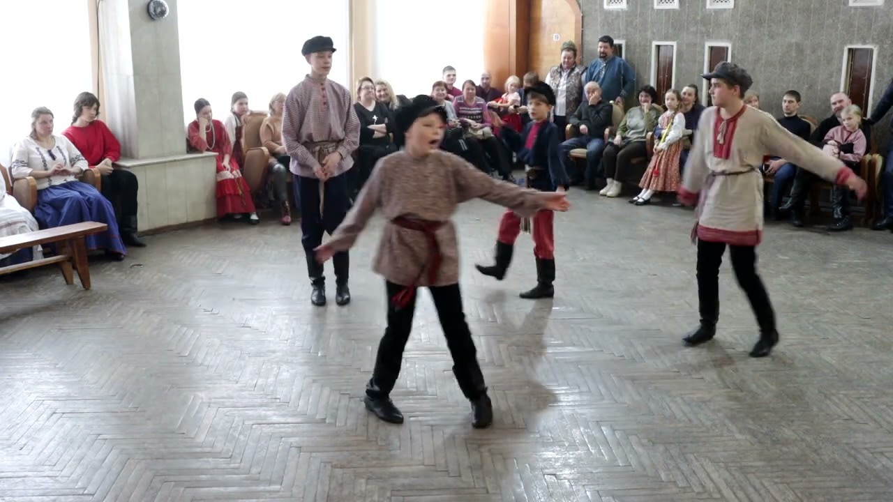 Громов Георгий, Мишаков Матвей, Иванов Алексей, Гришин Егор. Пы́щугский трепак Костромской области