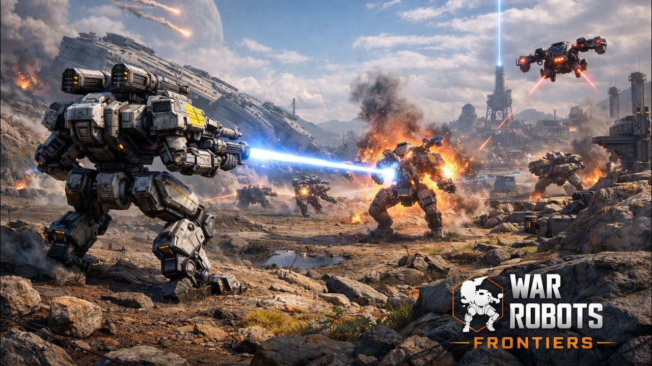 Bătaie cu roboți ( war robots fronties )