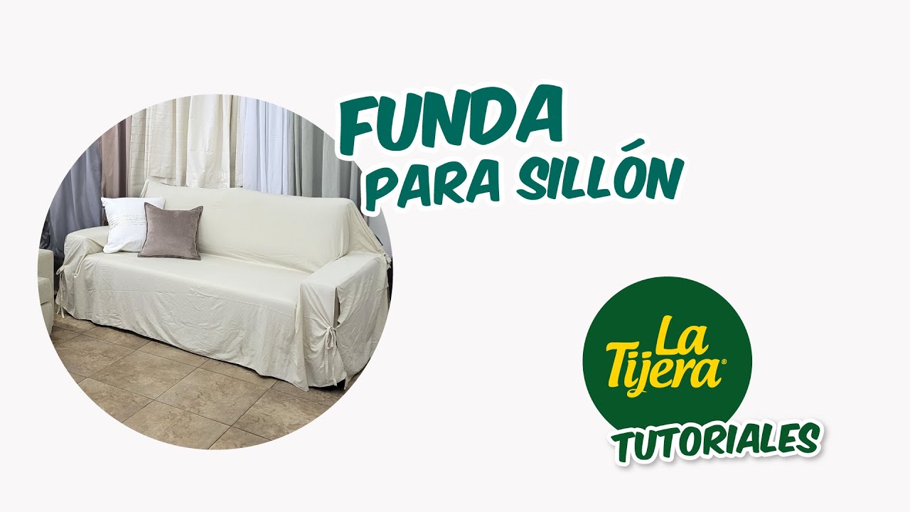 ¿Cómo hacer una Funda para Sillón? Tutorial