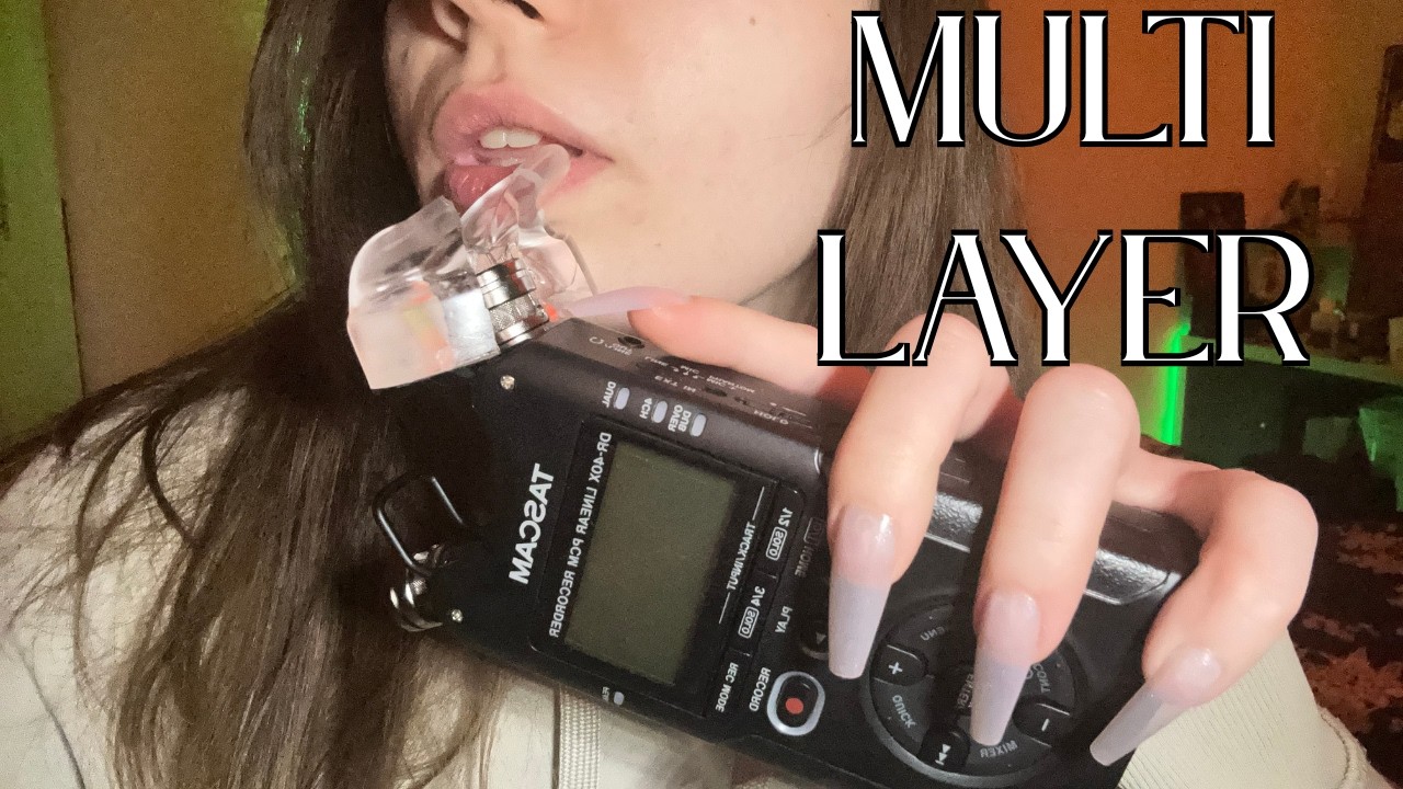 ASMR Intense Ear to Ear Layered Mouth Sounds 👂