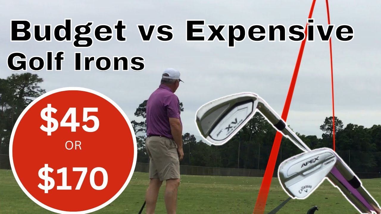 Budget vs Expensive Golf Clubs-Irons!!