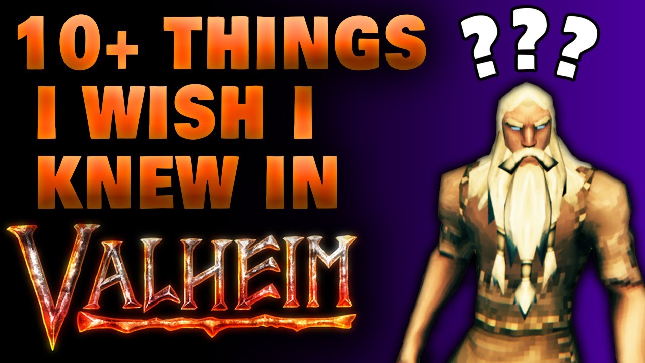 Valheim Tips and Tricks for Beginners (NO SPOILERS)