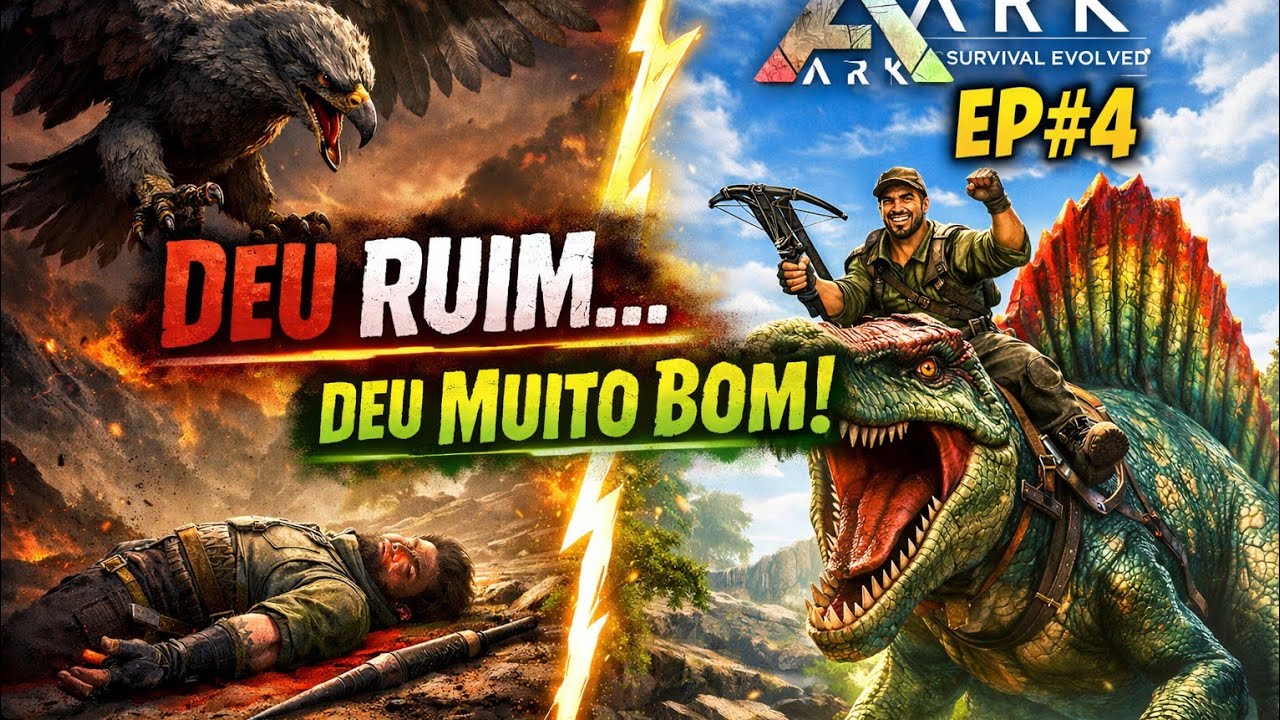 A pior morte… e a melhor doma (ARK #04) ARK SURVIVAL EVOLVED