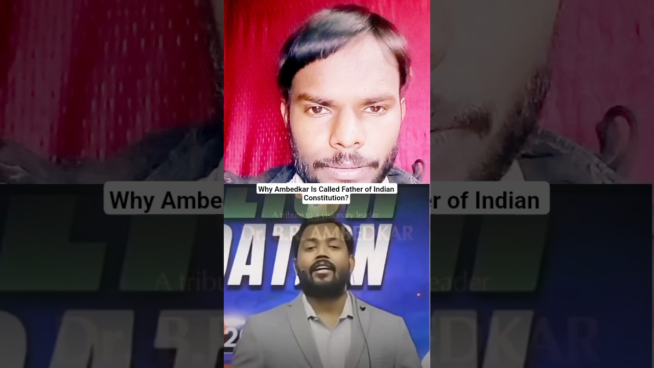 Why Dr Ambedkar Is Called Father of Indian Constitution? | Khan Sir Style 🔥