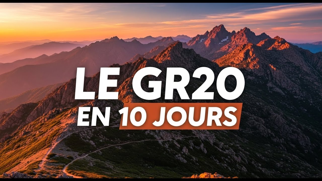 LE GR20 : 10 JOURS pour TRAVERSER la CORSE