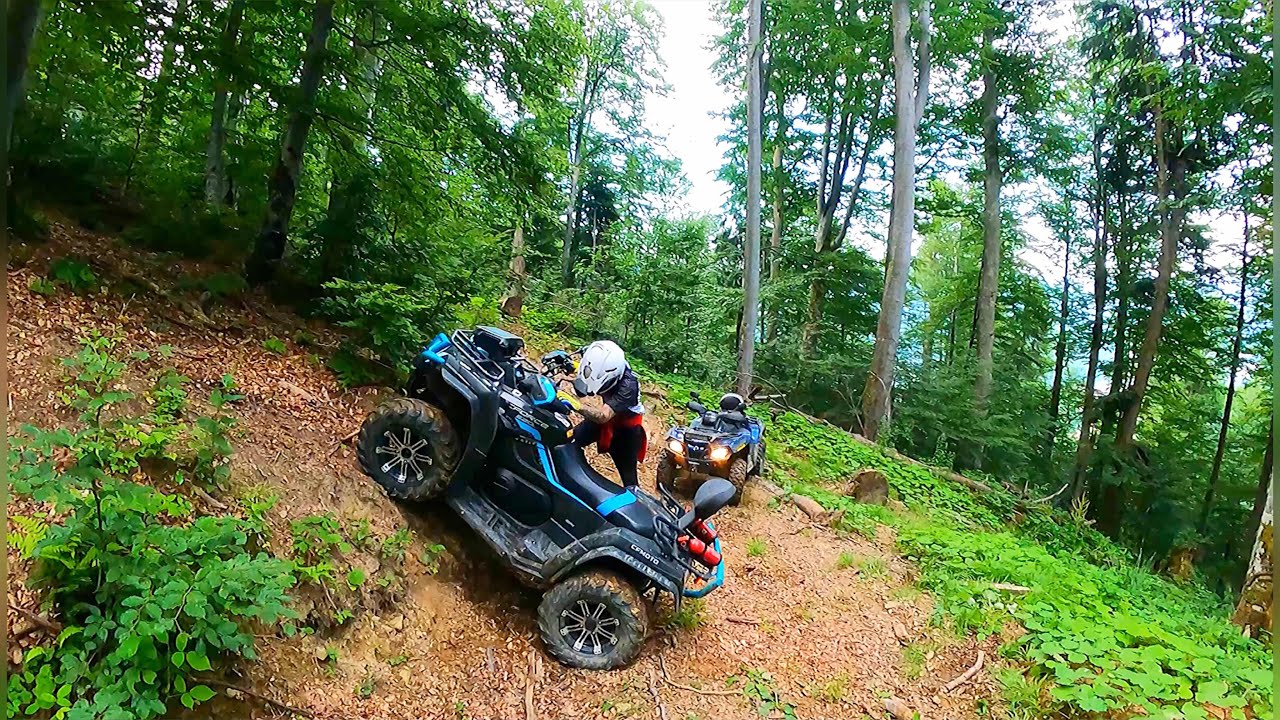 Can-Am Outlander 800R LTD ❌ CF Moto 520L | What is the maximum limit? 🤔 | POV | (4K60FPS)