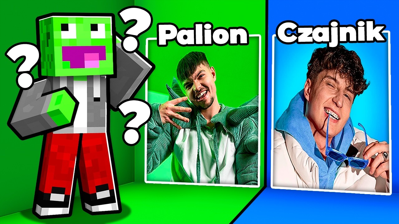 WYBIERAM NAJLEPSZEGO YOUTUBERA w Minecraft!