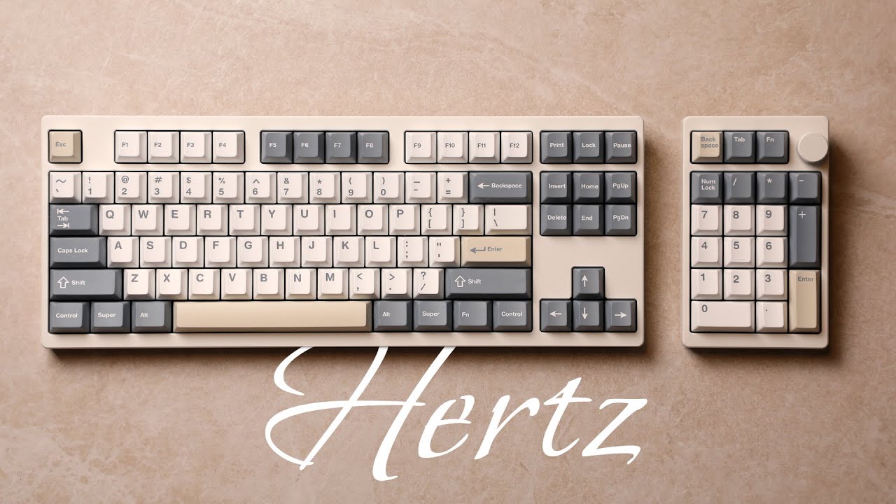드디어 만나게된 KEYNETIX의 Hertz87 그리고 Hertz21 넘패드 입니다!