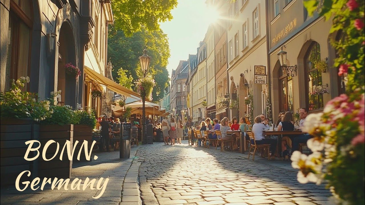 Bonn: The Forgotten Capital of West Germany| Bonn, Germany  🇩🇪 Walking tour 4K 60fps (with Captions)