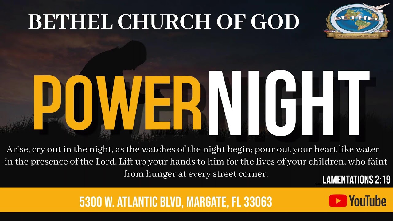Bethel | BCOGM | Eglise de Dieu Bethel | Power Night  02-13-2026