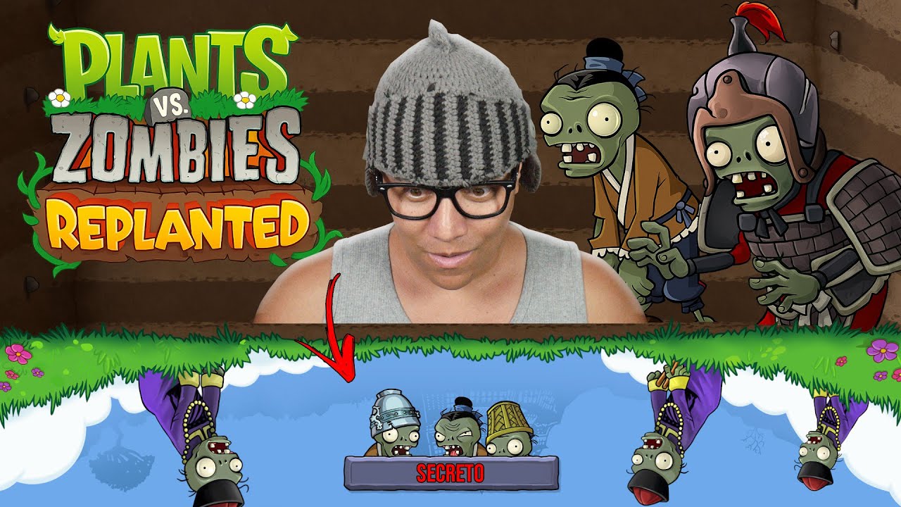 O NÍVEL SECRETO DA CHINA! A GRANDE MURALHA no Plants vs. Zombies Replanted