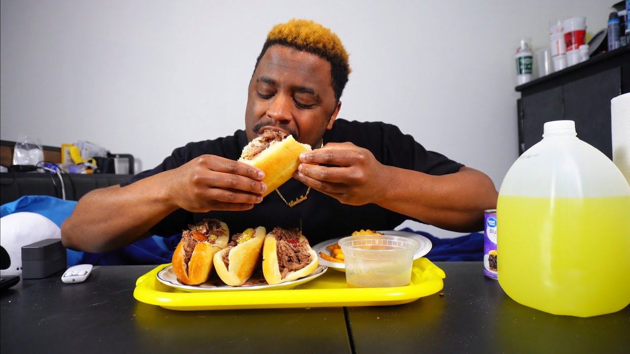 Let's Eat Italian Beef Sandwiches And Chill