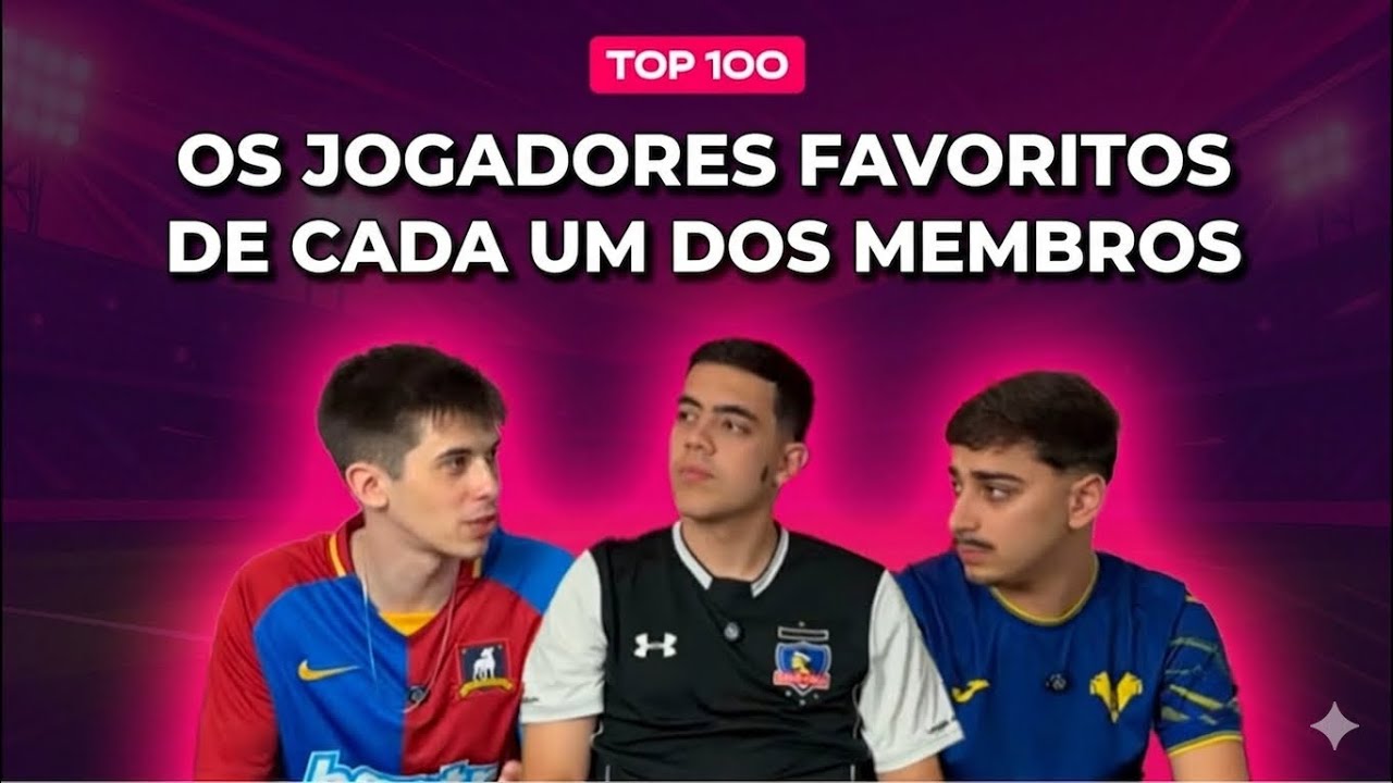 NOSSOS 100 JOGADORES FAVORITOS | TOP-100 DO FUTEBOL