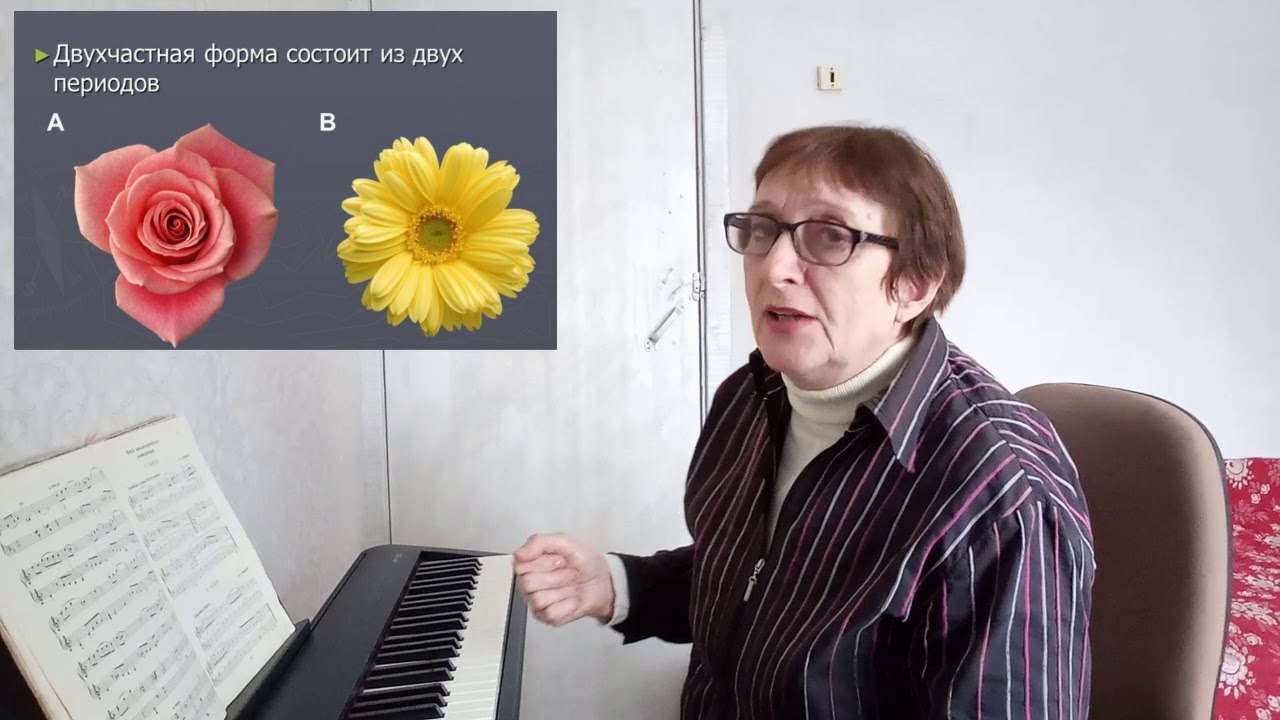 Простые музыкальные формы. Период, 2-х и 3-х частные.