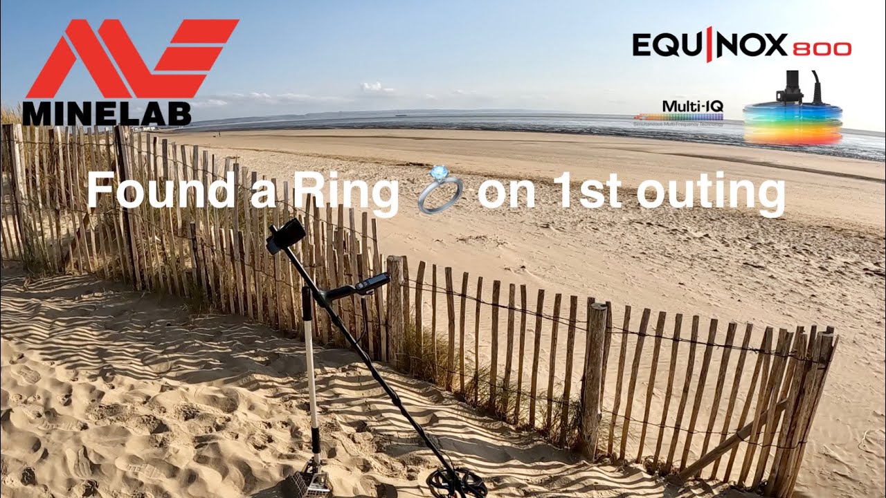 65. Metal Detecting along Greatstone Beach with MineLabs Equinox 800