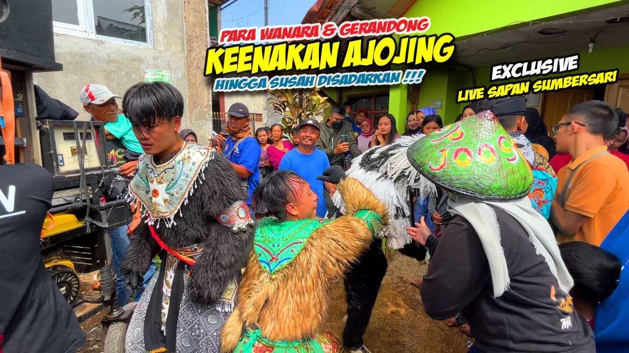 KEASYIKAN AJOJING HANOMAN GERANDONG SUSAH DISADARKAN DARI KESURUPAN ❗❗ KUDA LUMPING MSP 🔥 BARGOLA TV