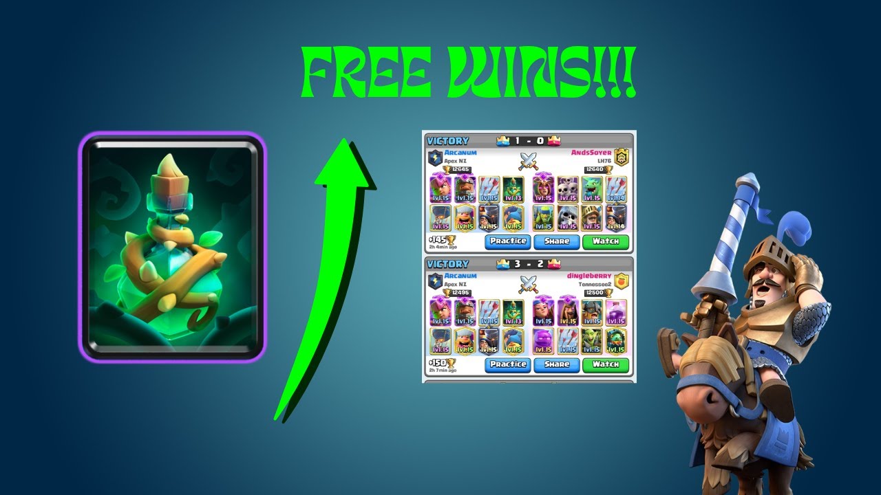 How To Get Free Wins With The New Vine Spell!