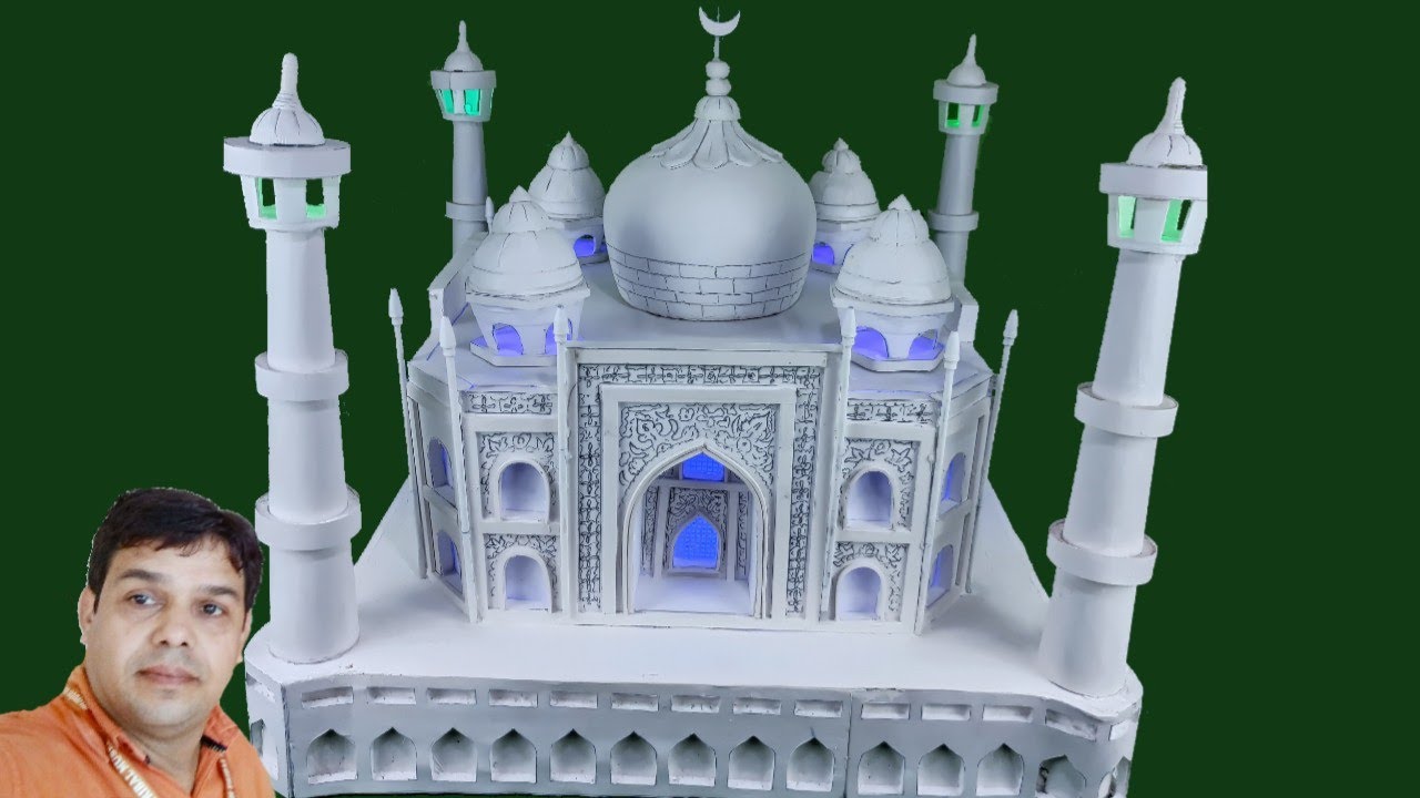 model of Tajmahal/how to make Tajmahal with paper/Tajmahal
