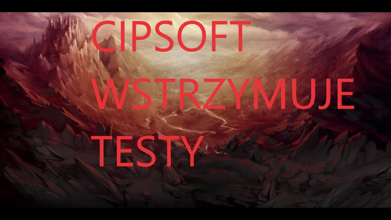 CIPSOFT WSTRZYMUJE TESTY - WYCOFAJĄ SIĘ ZE ZMIAN? - Tibia Balans Profesji 2020