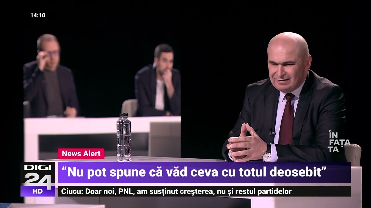 Ilie Bolojan este „În fața ta”: Cât timp nu reduci cheltuielile statului, e greu să pui taxe în plus