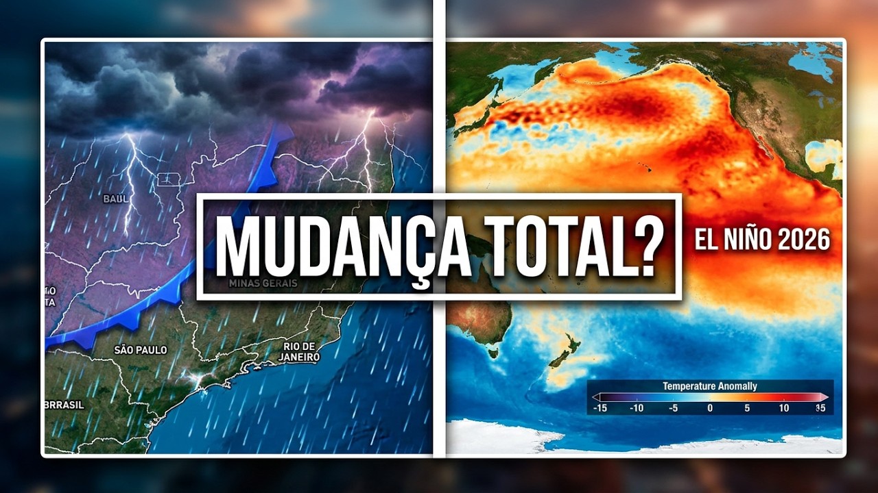 🚨 ALERTA: Novo Ciclone e Frente Fria no Sudeste! Previs&atilde;o Brasil e El Ni&ntilde;o 2026