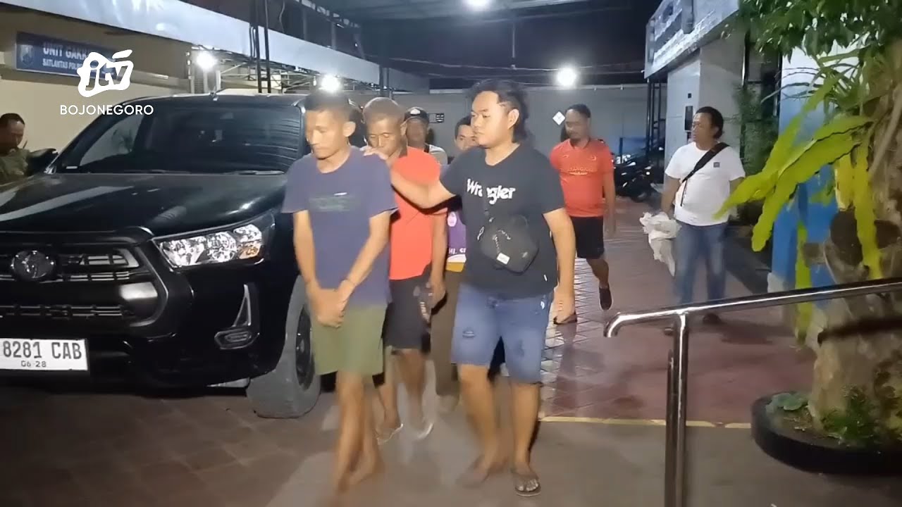 Polres Ngawi Tangkap 6 Pencuri 8,7 Ton Tebu di Lahan Perhutani