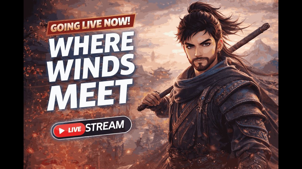 Where Winds Meet Live Gameplay | Open-World Wuxia RPG, Epic Sword Combat & Exploration