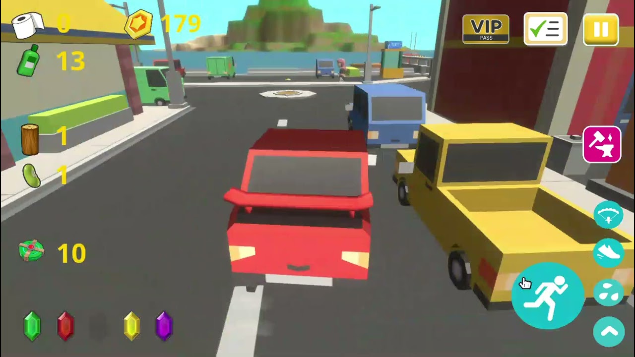 Lockdown hero mengambil kristal merah