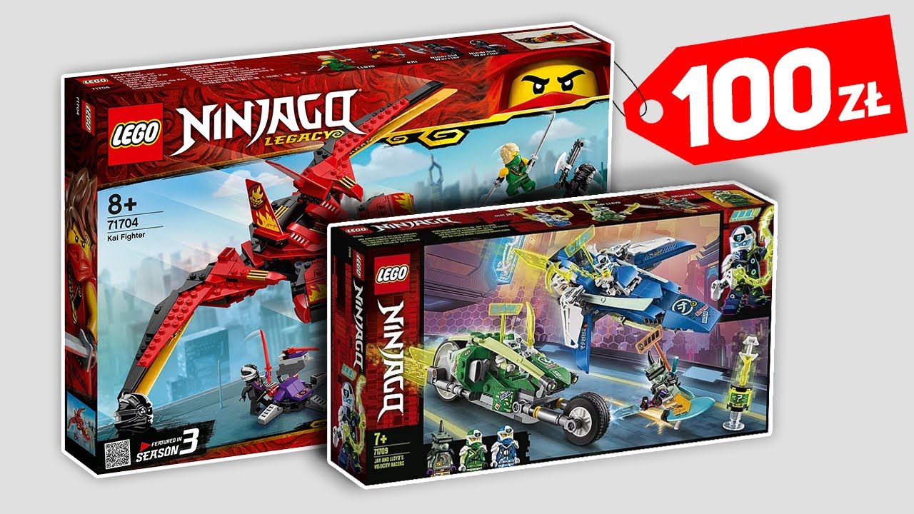 TOP 10 ZESTAWÓW LEGO NINJAGO do 120 ZŁ