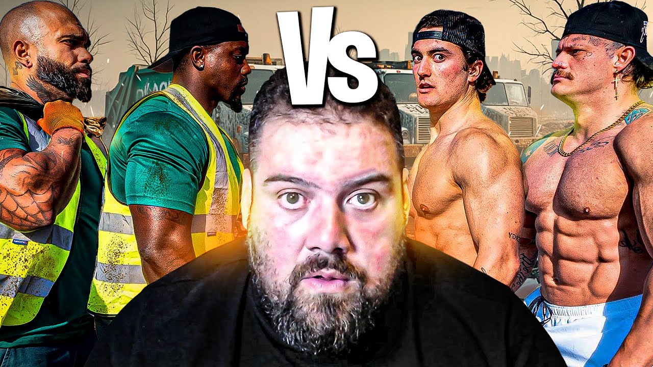 Chicos de La Limpieza VS Culturistas | ¿Quién Ganará?