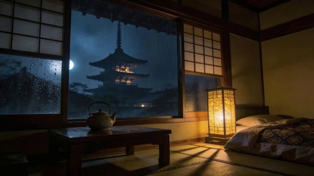 Sleep Fast, Sleep Deep 🌙 | Relaxing Rain Sounds & Soft Music for Insomnia Relief