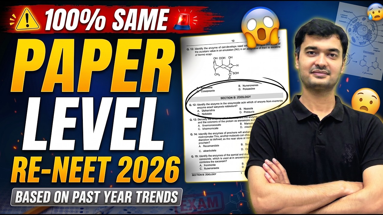 ReNEET 2026 Difficulty Level Exposed😳| ReNEET 2026 Paper Level | ReNEET 2026 Paper Analysis