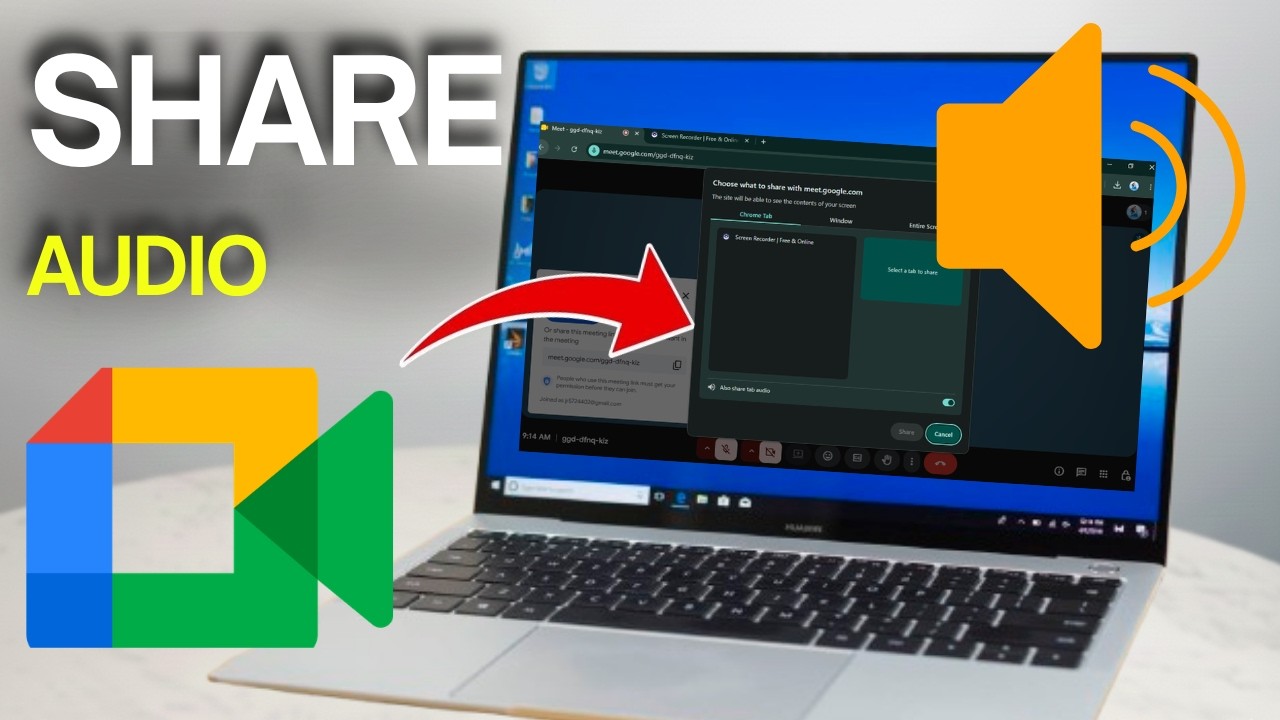 Как поделиться аудио в Google Meet (простое руководство)
