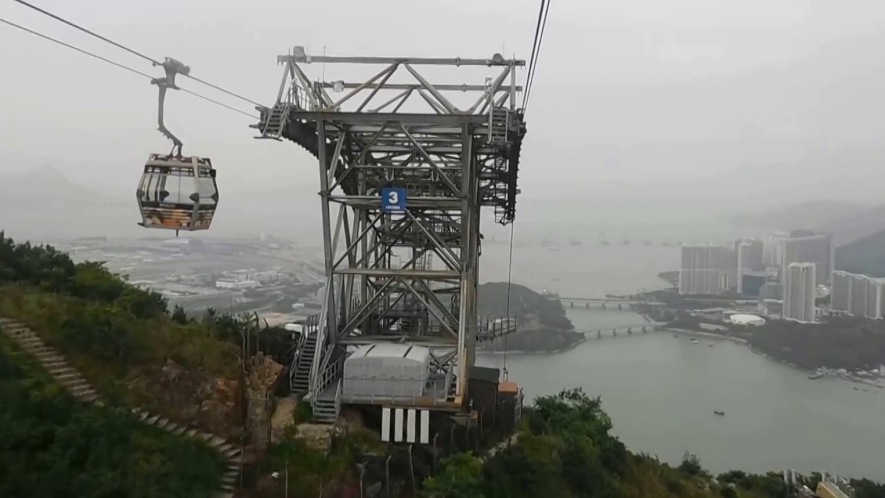 Hong Kong Ngong Ping 360 Cable Car- Whole Journey