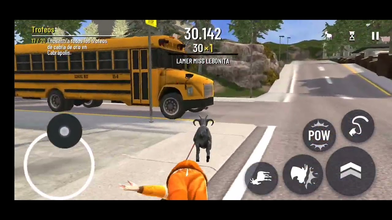 Gameplay(Goat simulator Free)Con Audio y En el celular.(Decimo). 